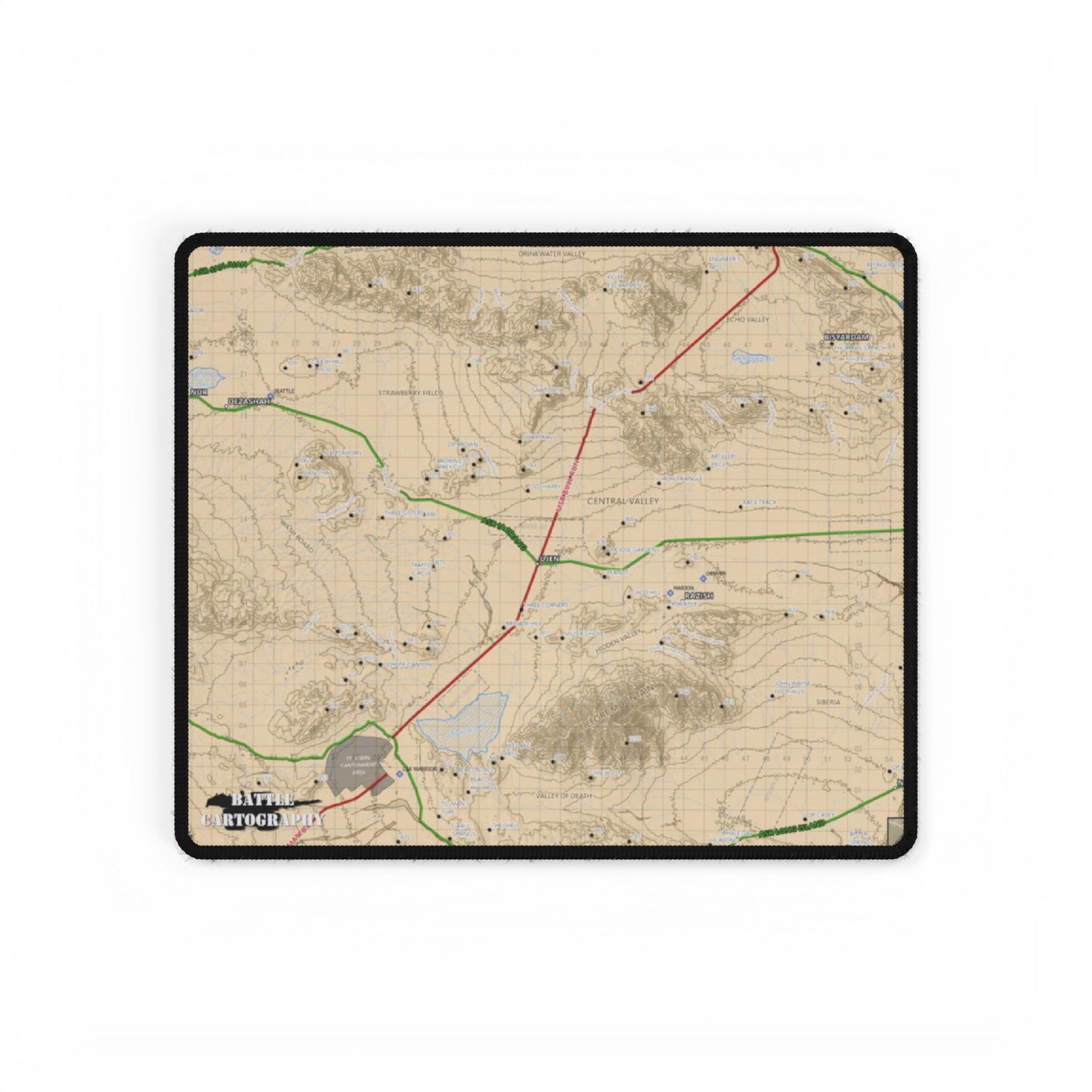 Ft. Irwin - NTC - Desk Mat / Mouse Pad