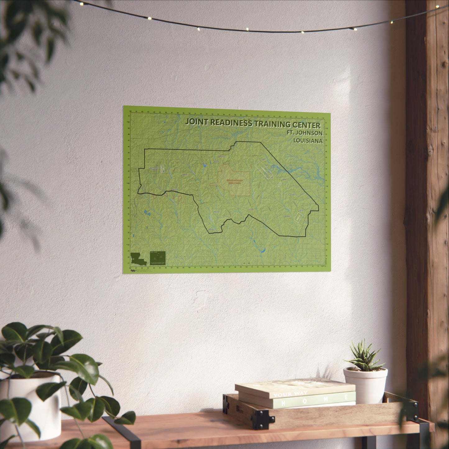 Ft. Johnson - Joint Readiness Training Center - Matte Poster