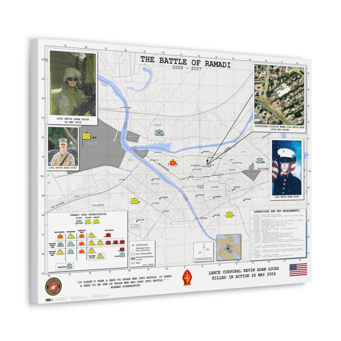 Gold Star Family Maps