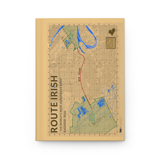 Route Irish Desert Camo - Hardcover Journal Matte