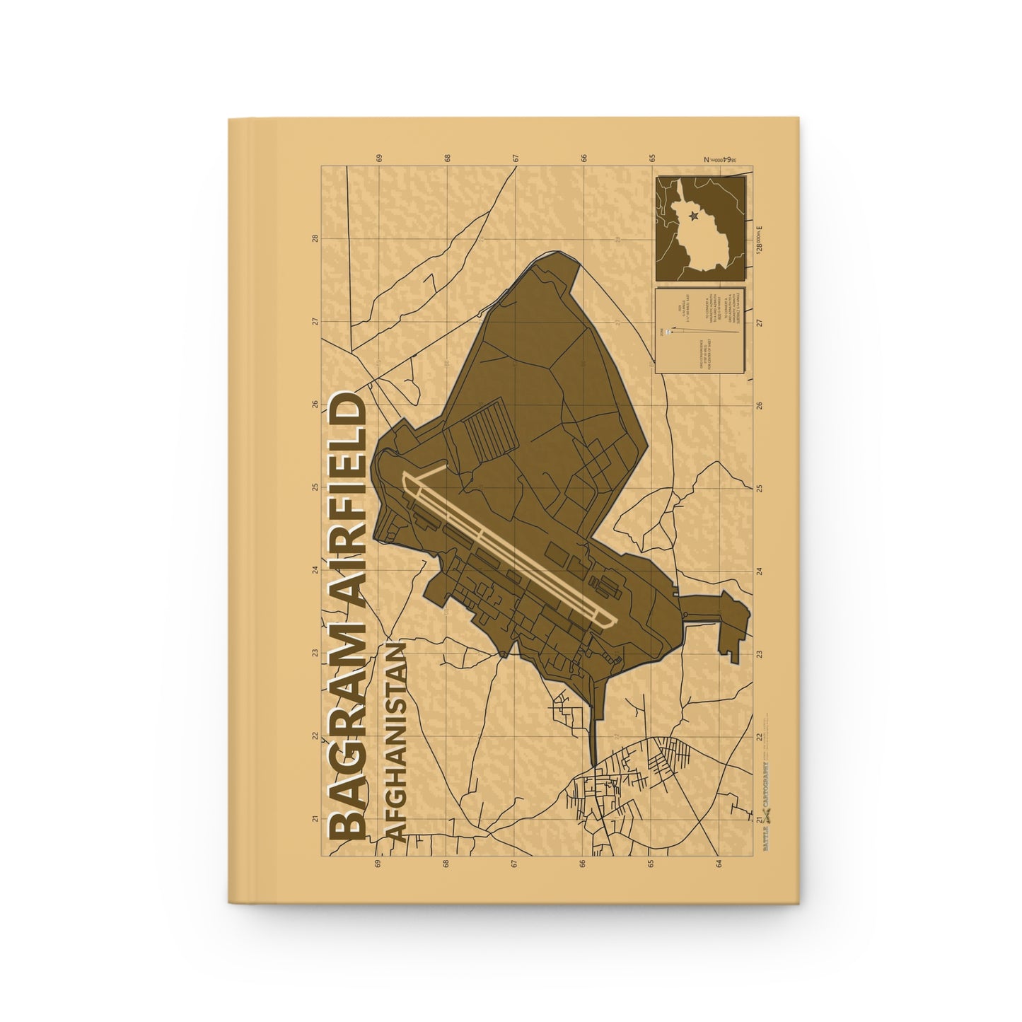 Bagram - Desert Camo - Hardcover Journal Matte