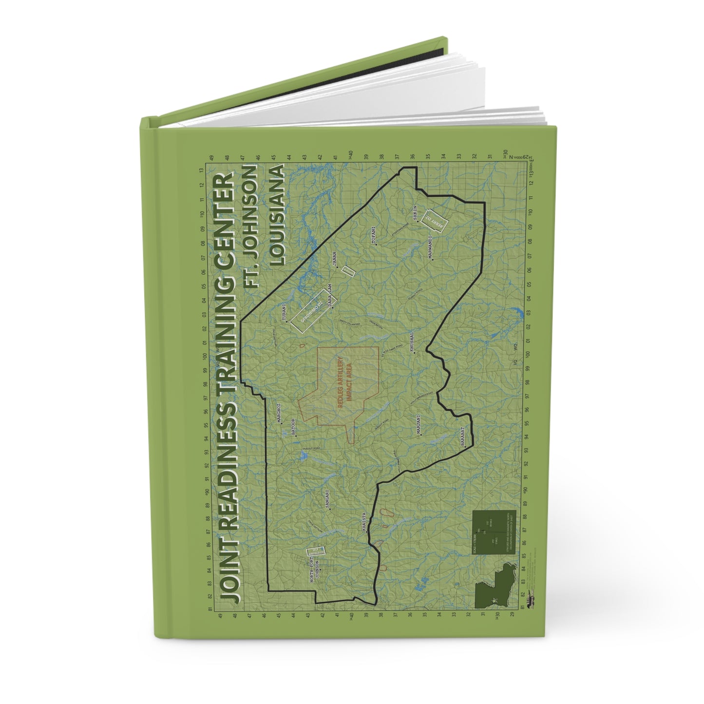 JRTC - Green Notebook - Hardcover Journal Matte