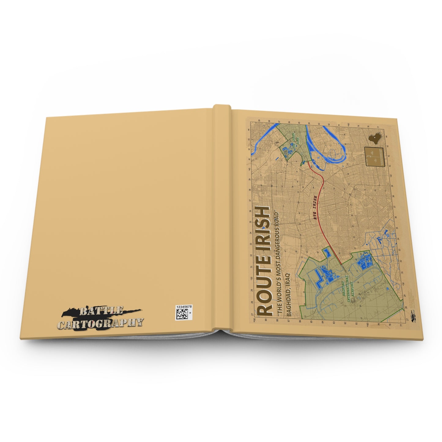 Route Irish Desert Camo - Hardcover Journal Matte