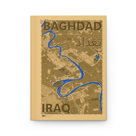 Baghdad - Desert Camo - Hardcover Journal Matte