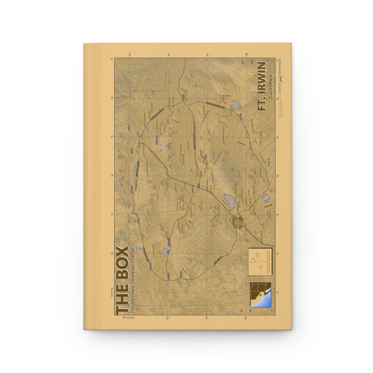 The National Training Center - Ft. Irwin - Desert Camo - Hardcover Journal Matte