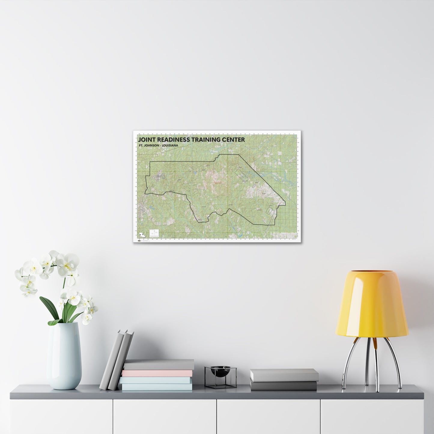 Joint Readiness Training Center - Fort Johnson  - Canvas Map