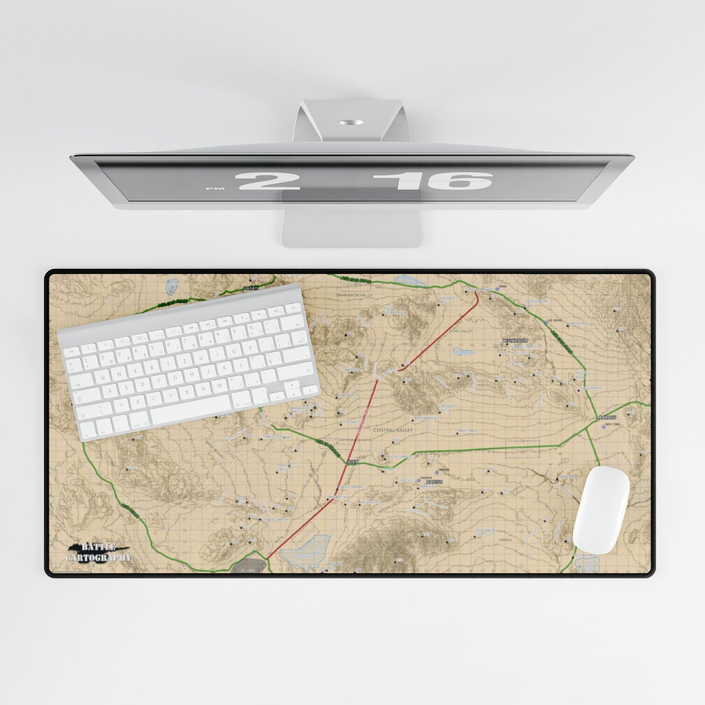 Ft. Irwin - NTC - Desk Mat / Mouse Pad